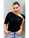 Camiseta asimetrica