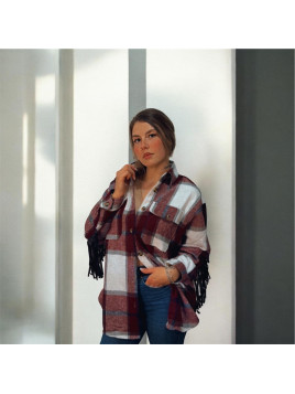 Camisa cuadros oversize