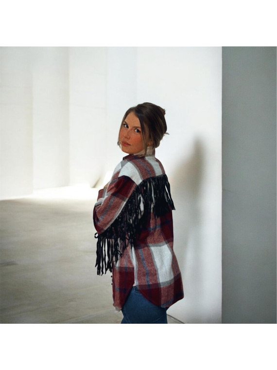 Camisa cuadros oversize